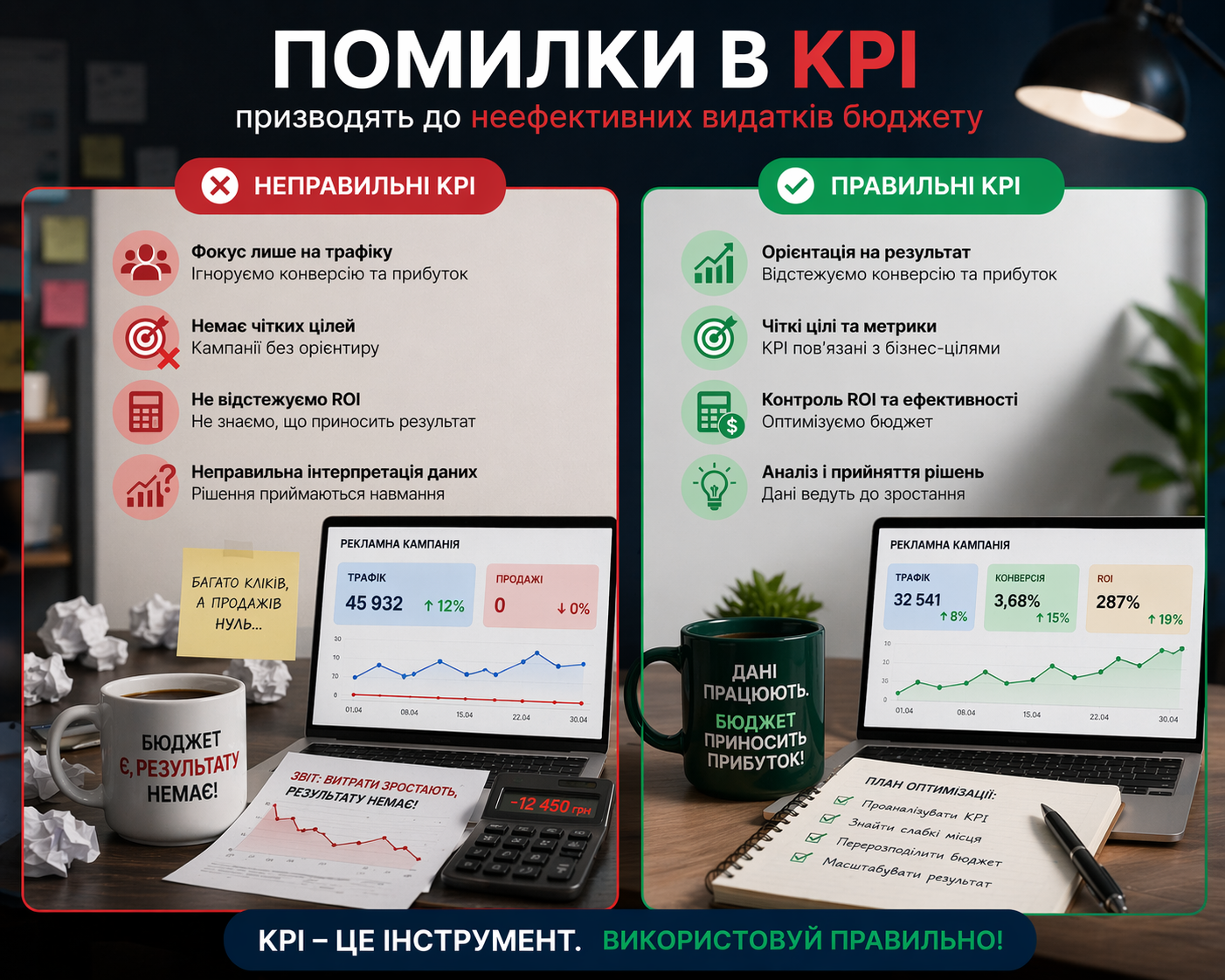 Ошибки KPI